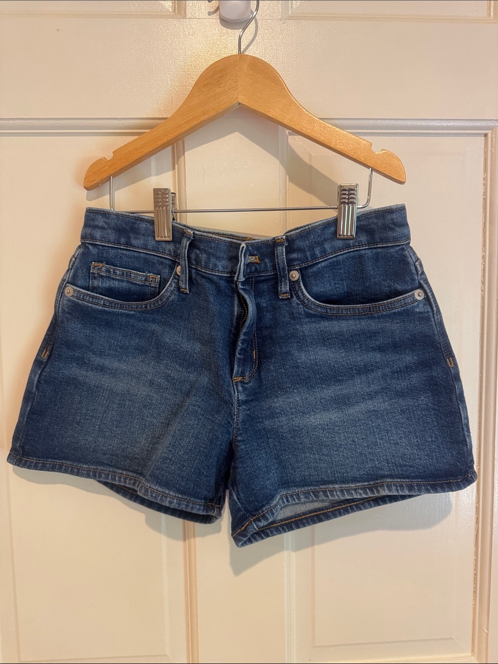 Girls denim shorts size 12